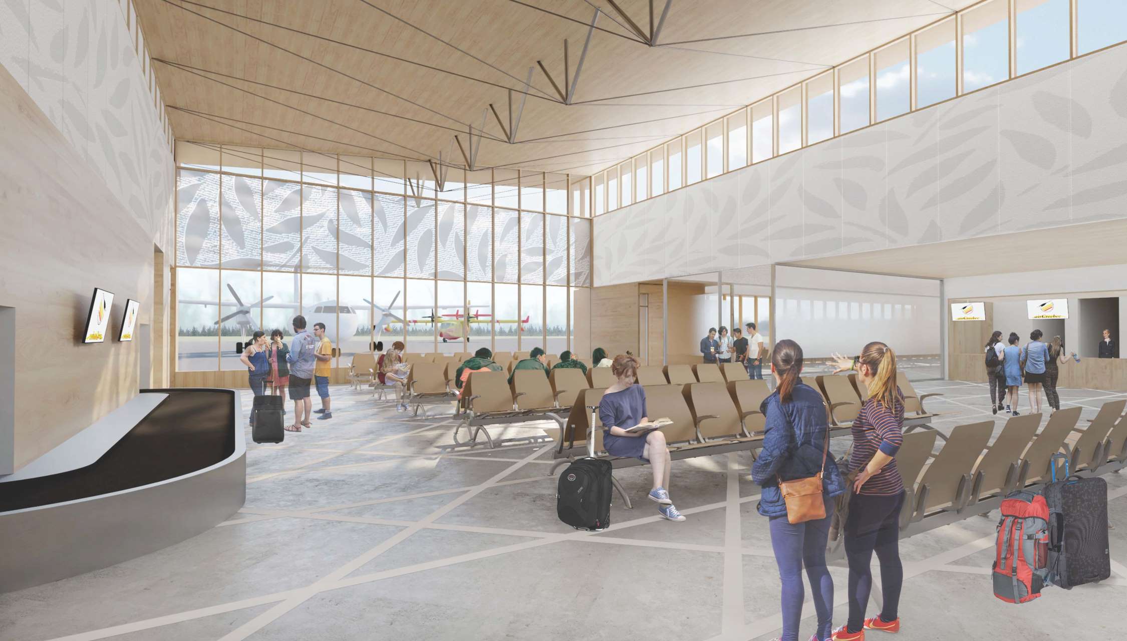 Aérogare de ChibougamauChapais ARTCAD